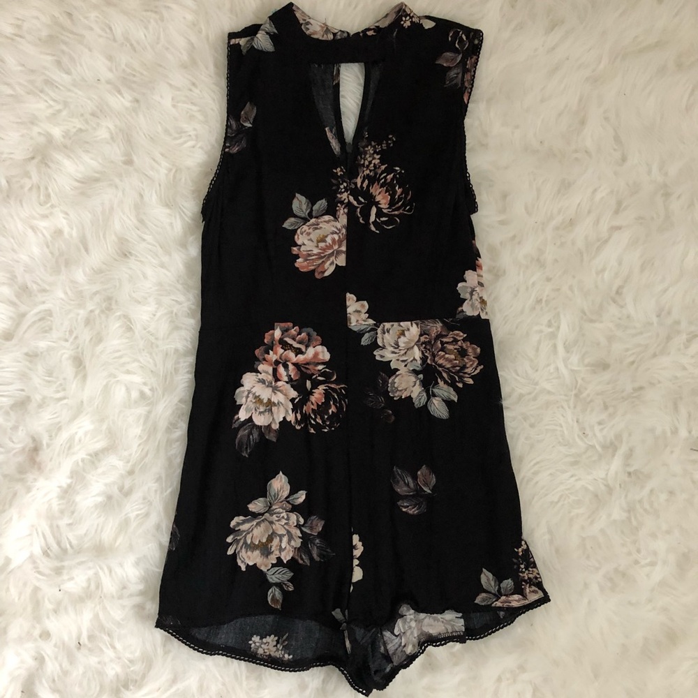 Floral Kendall & Kylie romper